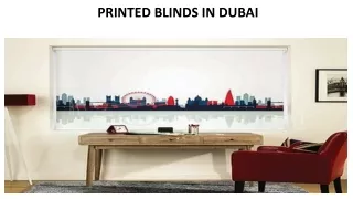 printed blinds in dubai