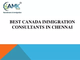 Best Immigration Consultant in Chennai
