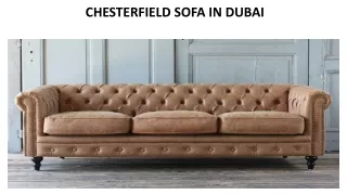 chesterfield sofa in dubai