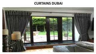 curtains dubai