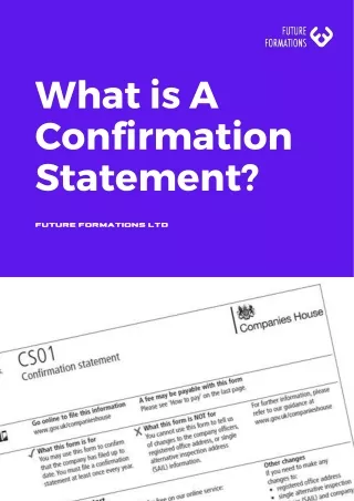What is A Confirmation Statement