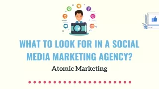 What to Look for in a Social Media Marketing Agency