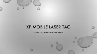 xp mobile laser tag