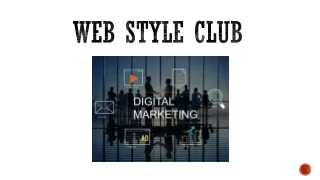 web style club