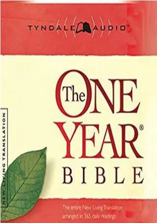 Prime Reading The One Year Bible, NLT E-books online