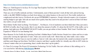 https www dope review com tubetargeter review