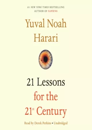 Read online 21 Lessons for the 21st Century books online