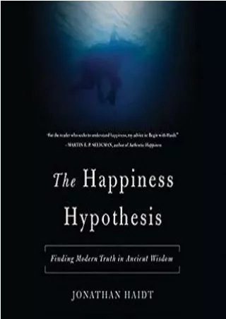 Prime Reading The Happiness Hypothesis: Finding Modern Truth in Ancient Wisdom books online