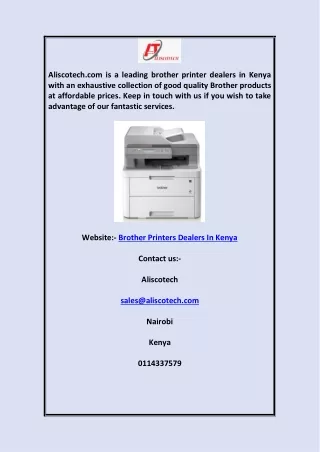 Brother Printers Dealers In Kenya (1)