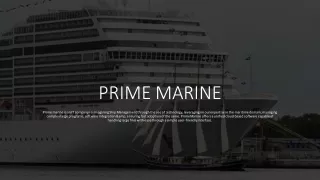 PRIME Marine