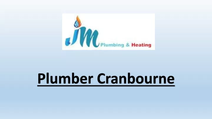 plumber cranbourne
