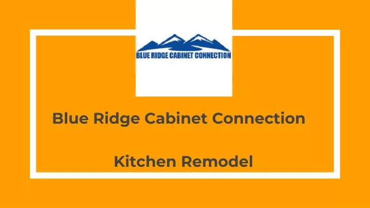 blue ridge cabinet connection