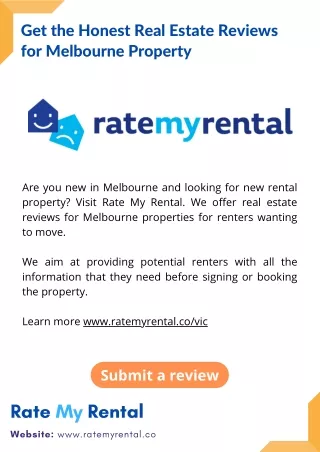 Get the Honest Real Estate Reviews for Melbourne Property