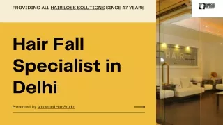 Hair Fall Specialist in Delhi - AHS India