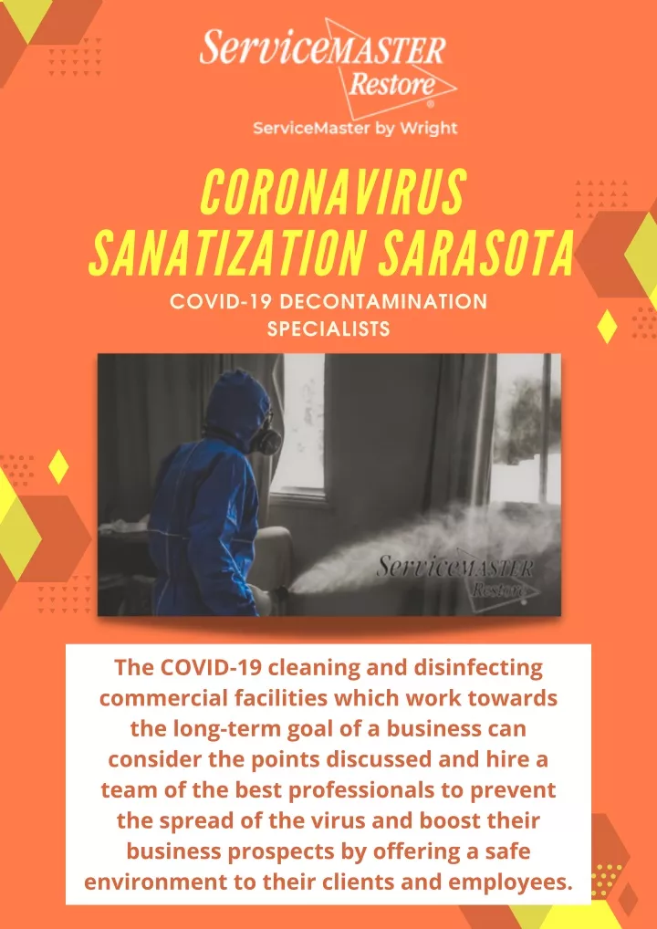 coronavirus sanatization sarasota