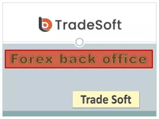 forex back office