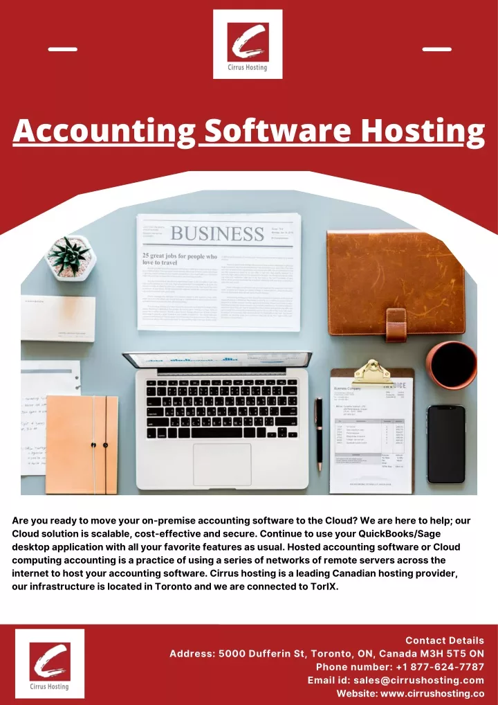 accounting software hosting