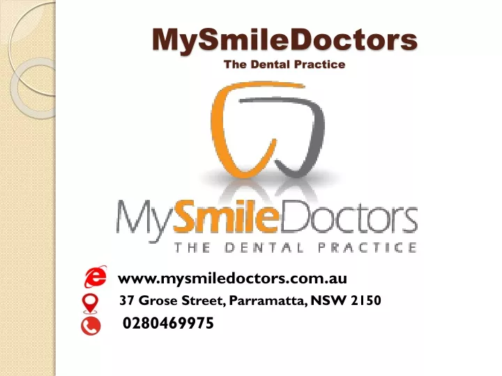 mysmiledoctors the dental practice