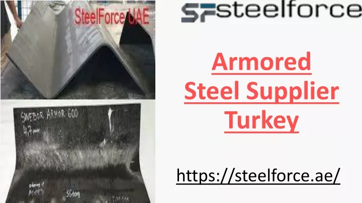 armored steel supplier turkey