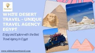 White desert travel - Unique Travel Agency Egypt