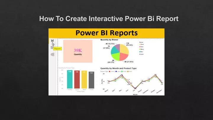 PPT - How To Create Interactive Power Bi Report PowerPoint Presentation ...