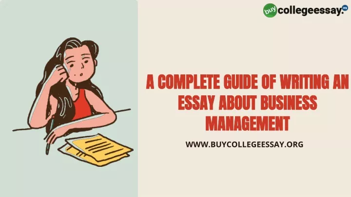 a complete guide of writing an essay about