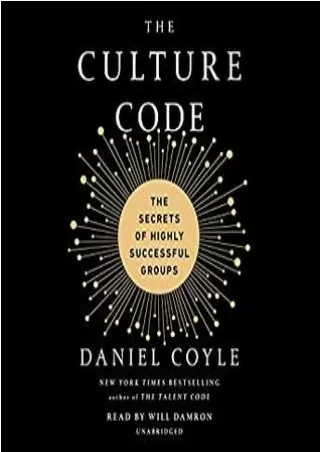 Read online The Culture Code: The Secrets of Highly Successful Groups E-books online