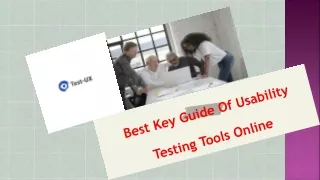 Best Key guide of Usability testing tools online