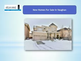 new homes for sale in vaughan