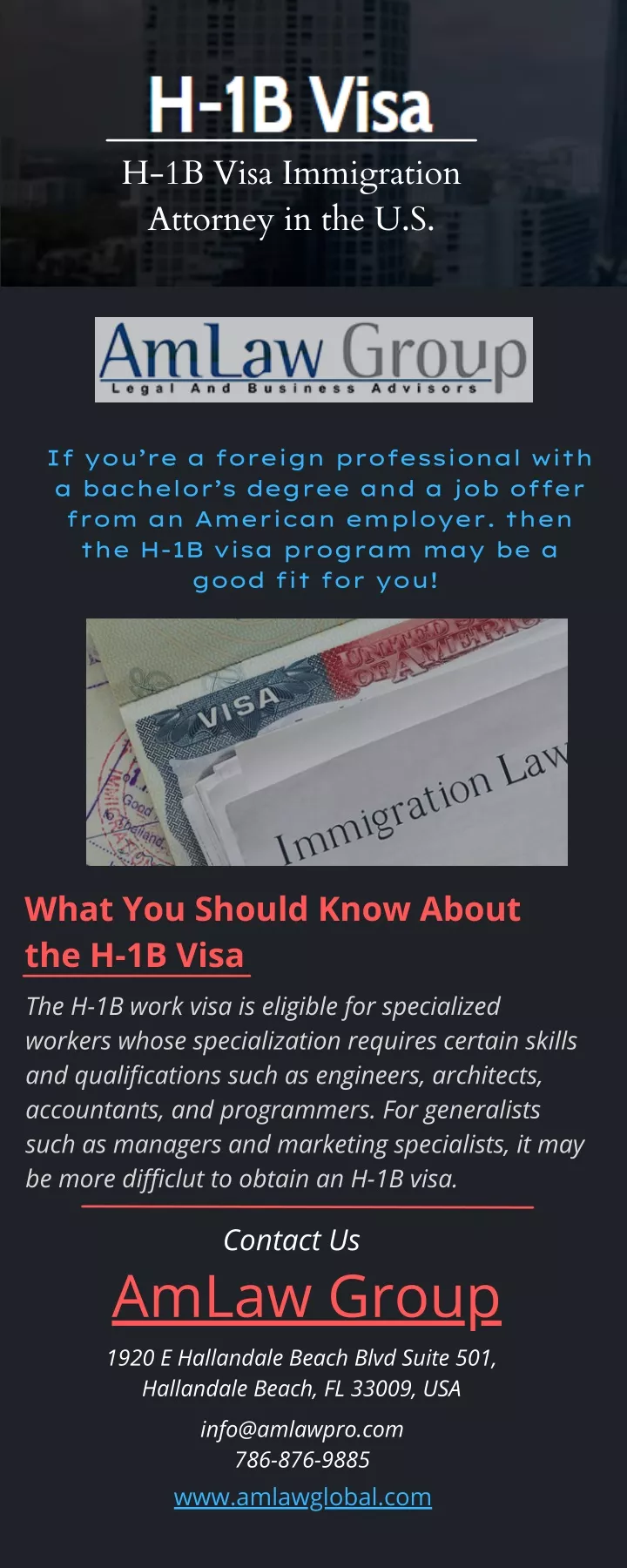h 1b visa immigration attorney in the u s