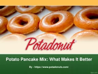 Potato Pancake Mix What Makes It Better