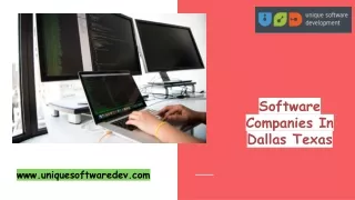 Software Companies In Dallas Texas