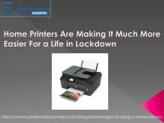 home printers are making it much more easier for a life in lockdown