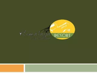 best resorts near kausani in uttarakhand