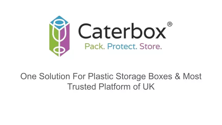 one solution for plastic storage boxes most