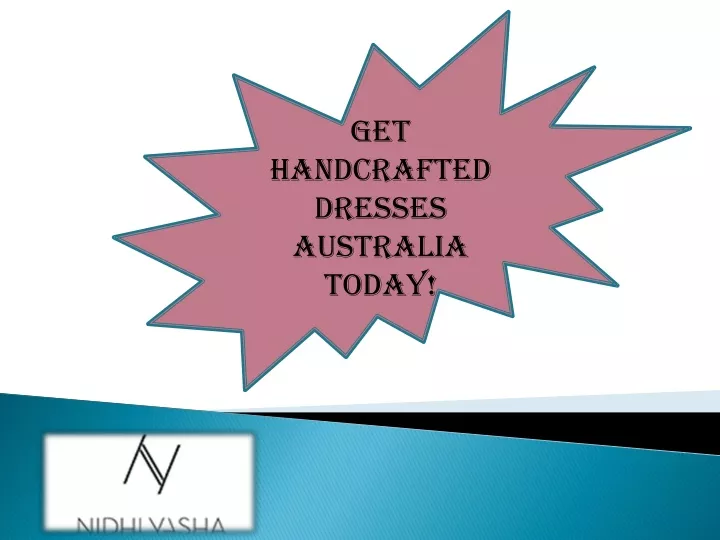 get handcrafted dresses australia today