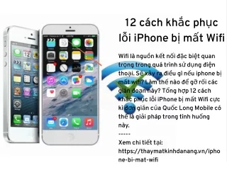 Tổng hợp 12 cách khắc phục lỗi iPhone bị mất Wifi cực kì đơn giản