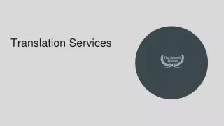 translation services