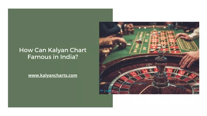 how can kalyan chart famous in india