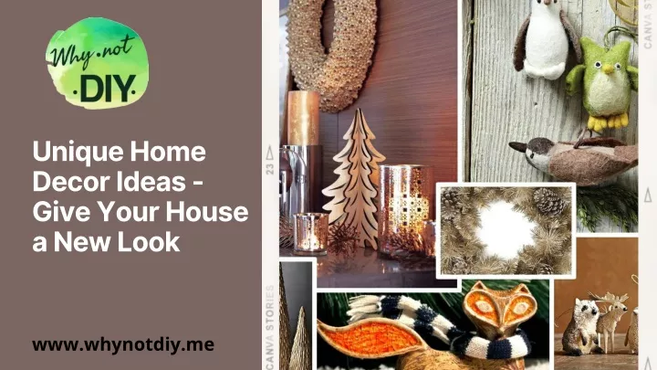 unique home decor ideas give your house a new look