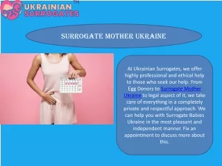 Surrogate Mother Ukraine