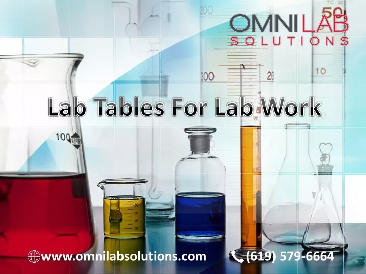 lab tables for lab work