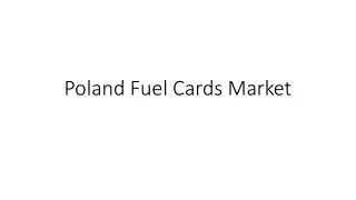 Poland Fuel Cards Market