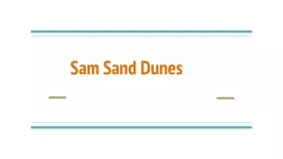 sam sand dunes