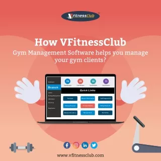 Vfitnessclub Gym management software help you manage a gym clients