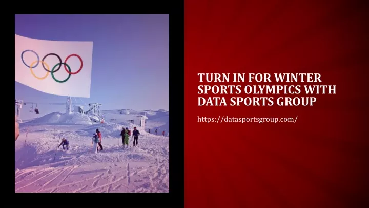 turn in for winter sports olympics with data sports group