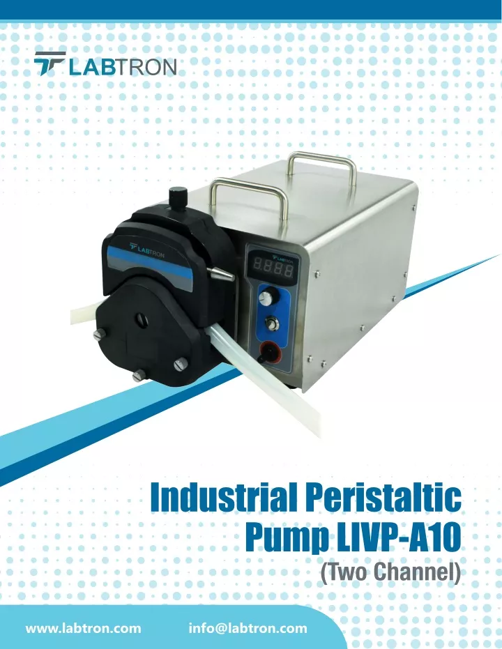 industrial peristaltic pump livp a10
