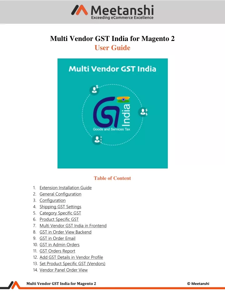 multi vendor gst india for magento 2 user guide