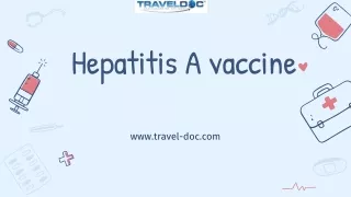 hepatitis a vaccine