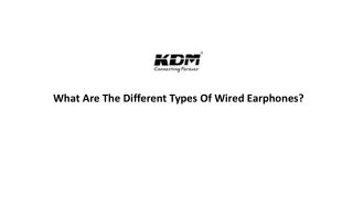 What Are The Different Types Of Wired Earphones